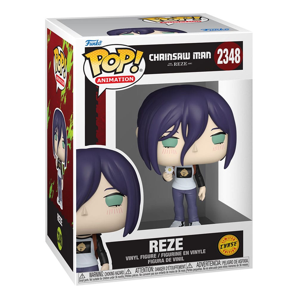 Chainsaw Man POP! Animation Vinyl Figures Reze with Chase 9 cm Assortment (6) - MangaShop.ro