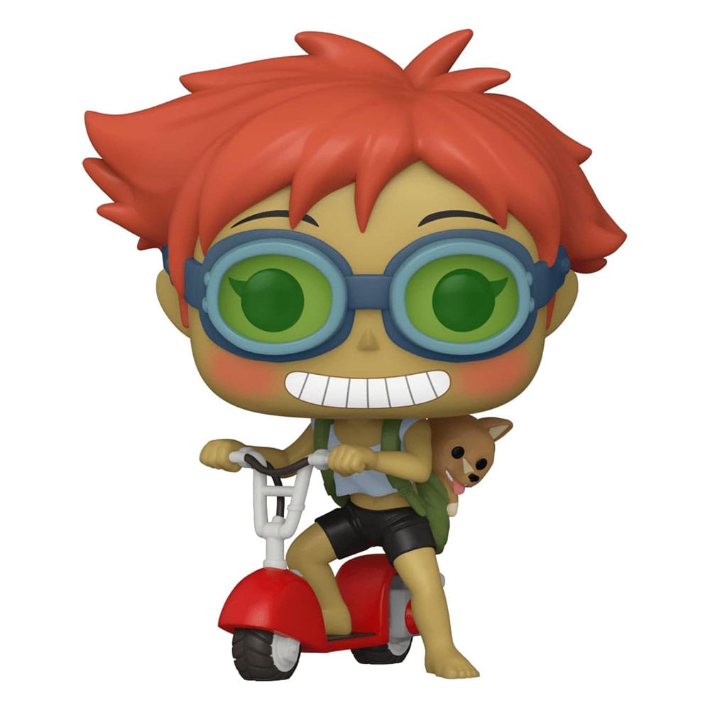 Cowboy Bebop POP! Animation Vinyl Figure Edward on Scooter w/Ein 9 cm - MangaShop.ro
