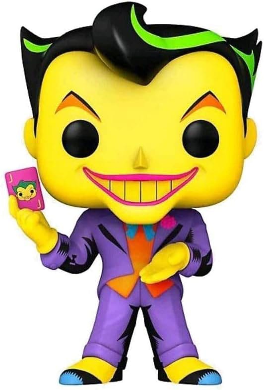 DC Comics POP! Heroes Vinyl Joker (Black Light) 9 cm - MangaShop.ro