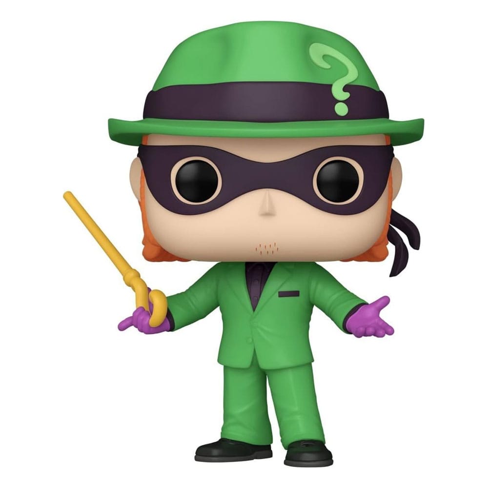 DC Comics Series POP! Heroes Vinyl Riddler(Arkhamverse) 9 cm - MangaShop.ro
