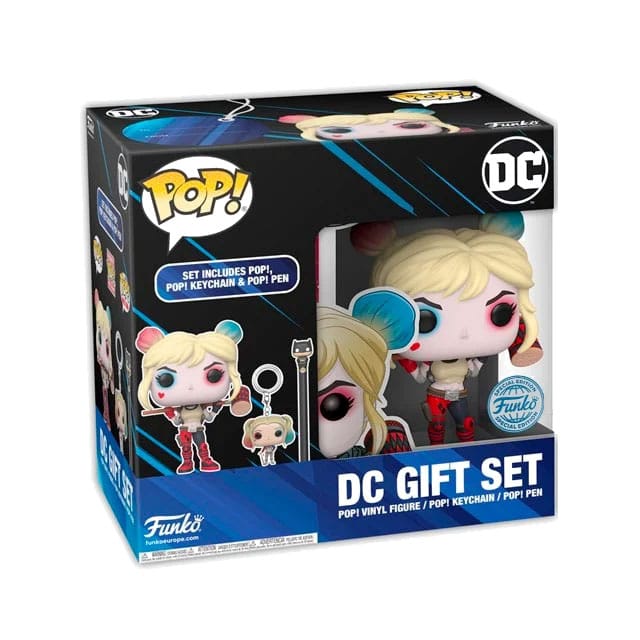 DC POP! Gift Set Harley Quinn 2024 Exclusive - MangaShop.ro
