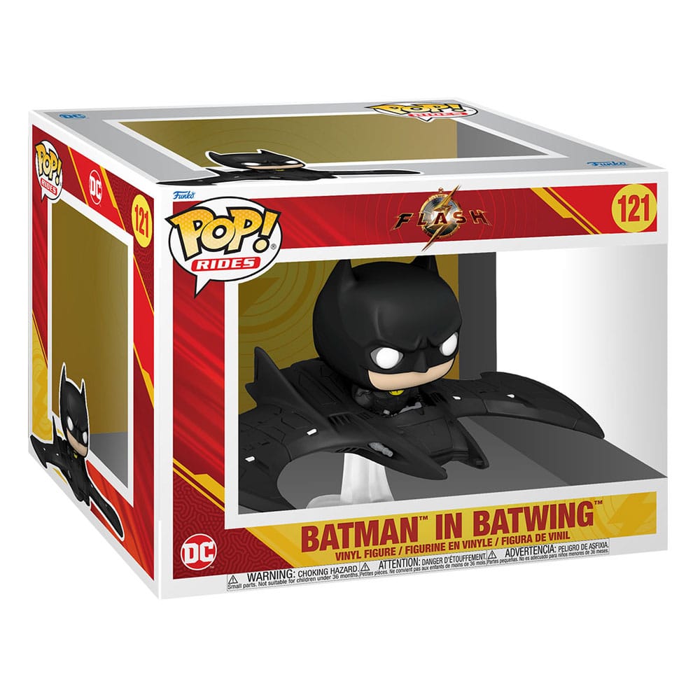 The Flash POP! Rides Super Deluxe Vinyl Figure Batman in Batwing 13 cm - MangaShop.ro