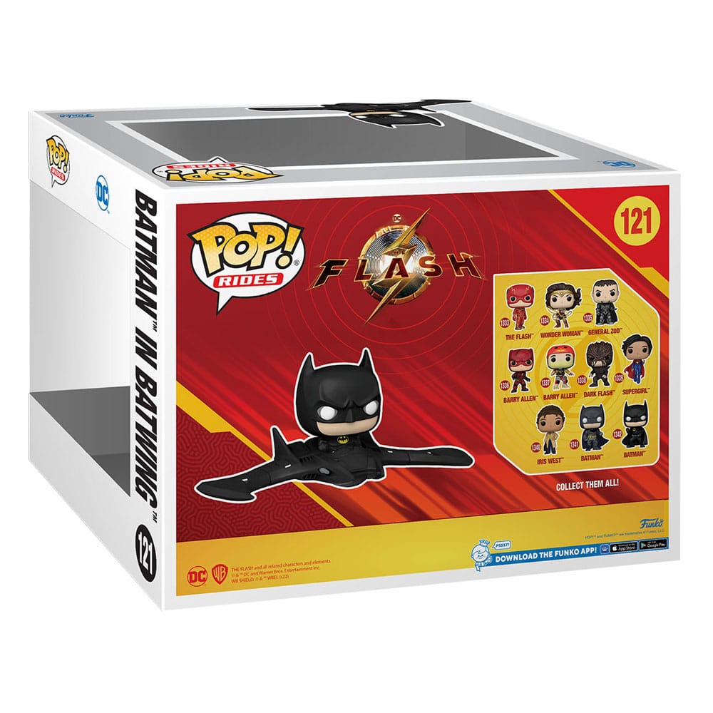The Flash POP! Rides Super Deluxe Vinyl Figure Batman in Batwing 13 cm - MangaShop.ro