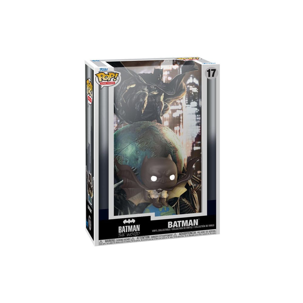 DC POP! Comic Cover Vinyl Figure Batman The World 9 cm - MangaShop.ro