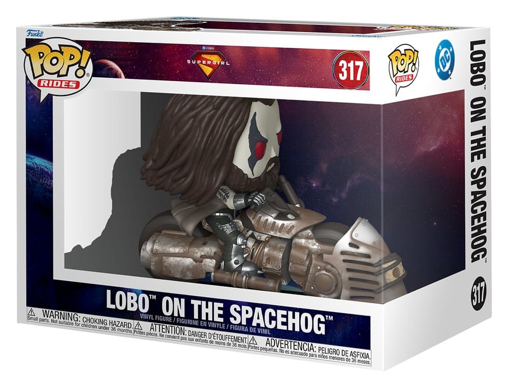 Supergirl (2026) POP! Rides Vinyl Figure Lobo on the Spacehog 15 cm - MangaShop.ro