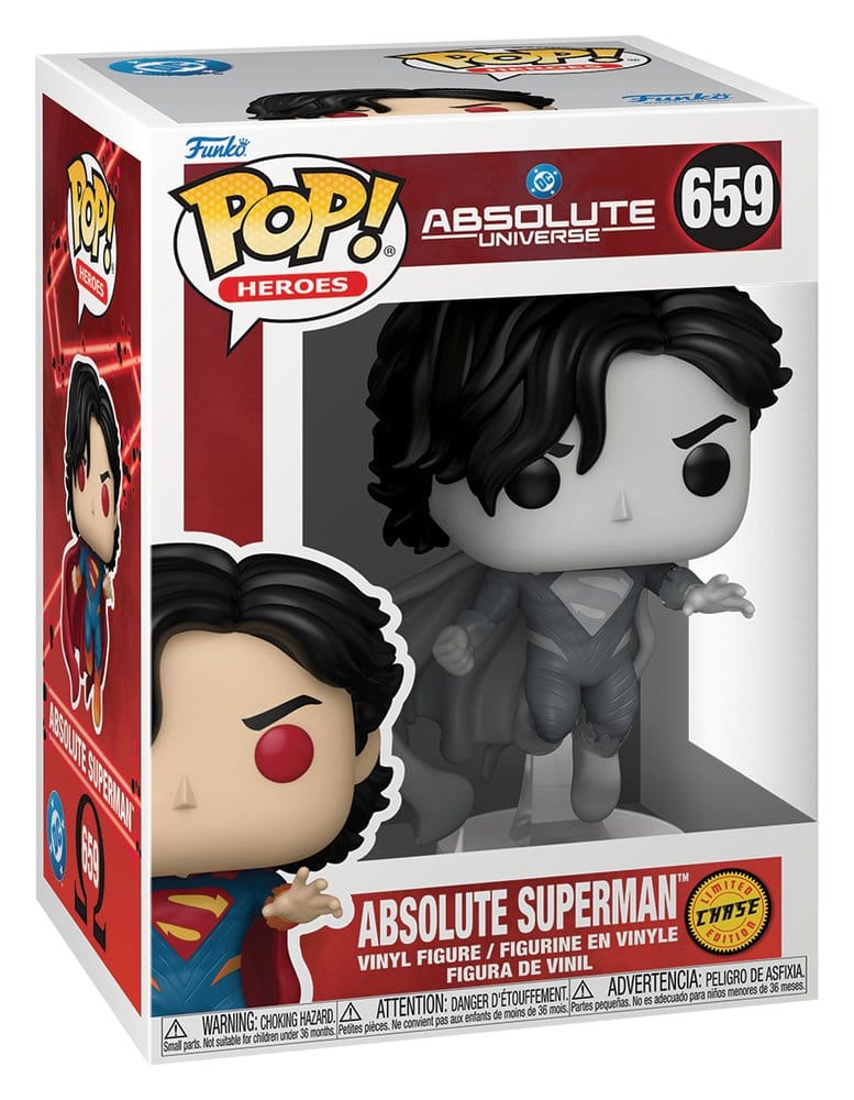 DC Comics POP! Comics Vinyl Figure Absolute Superman with Chase 9 cm  Assortment (6) - MangaShop.ro