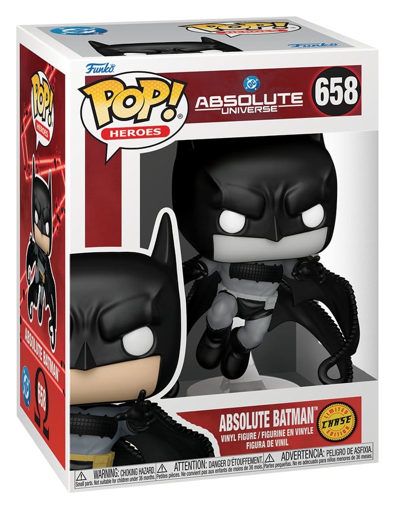 DC Comics POP! Comics Vinyl Figure Absolute Batman  with Chase 9 cm Assortment (6) - MangaShop.ro