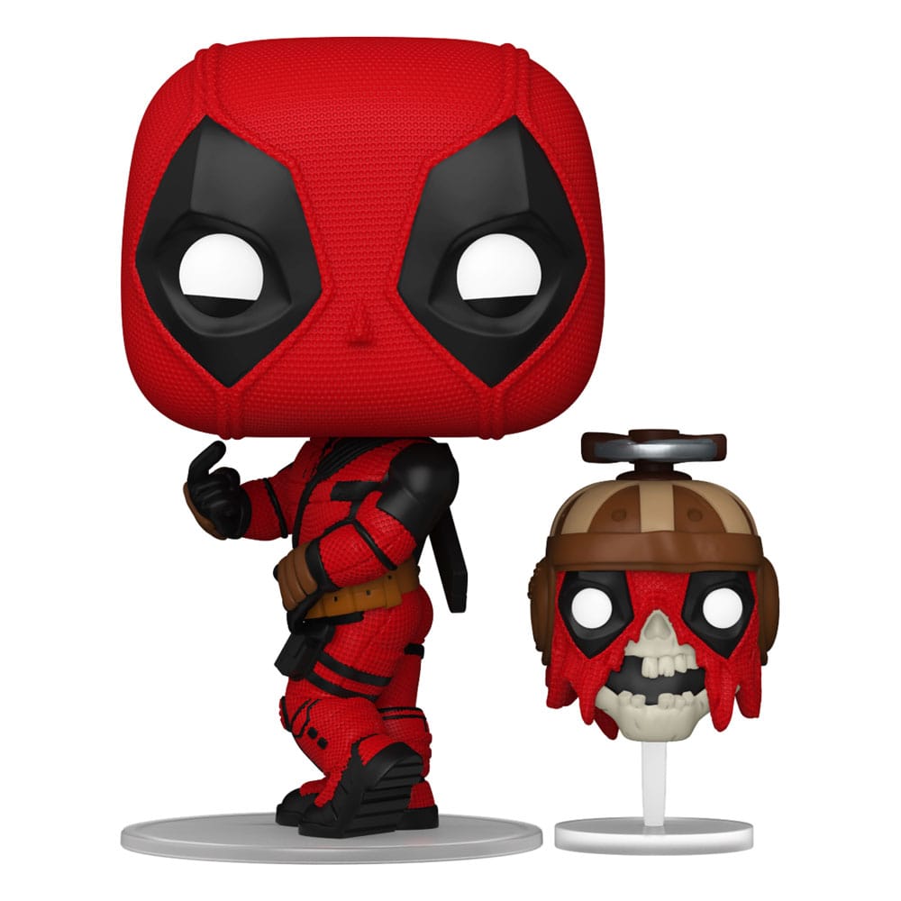 Deadpool 3 POP & Buddy! Vinyl Figure Deadpool w/Headpool 9 cm - MangaShop.ro