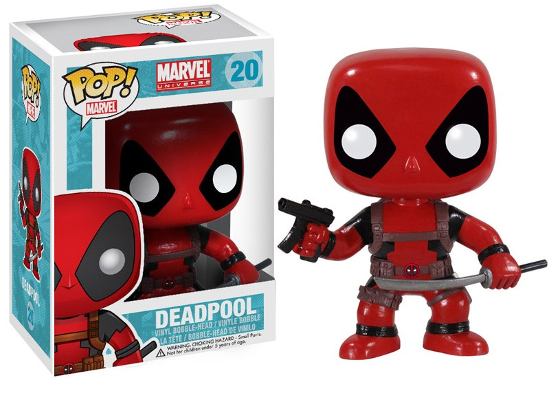 Marvel Comics POP! Vinyl Bobble-Head Deadpool 10 cm - MangaShop.ro