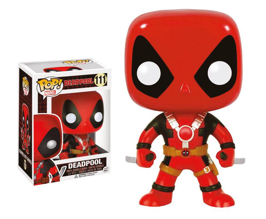 Marvel Comics POP! Vinyl Bobble-Head Deadpool Two Swords 10 cm - MangaShop.ro