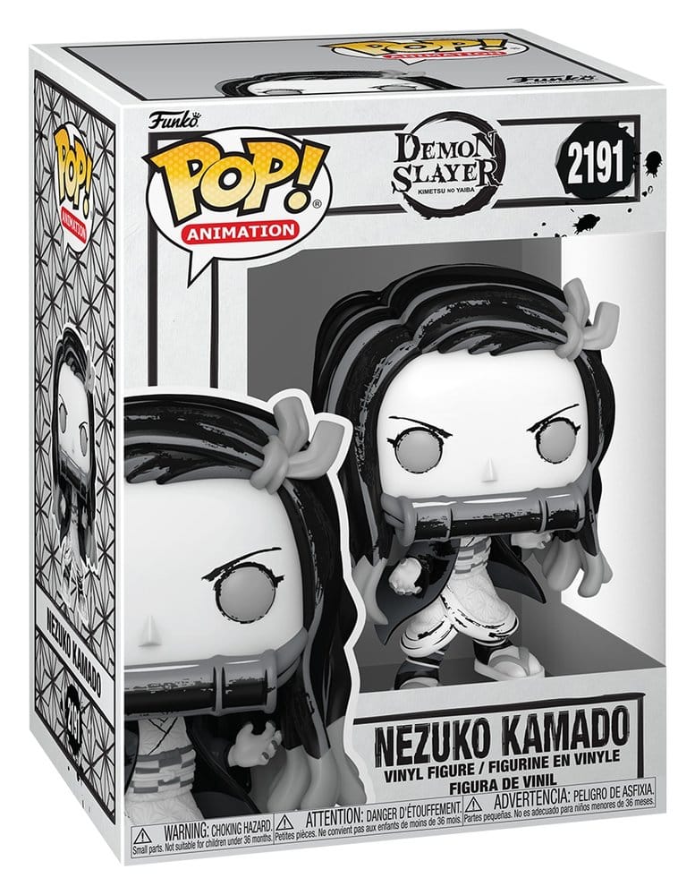 Demon Slayer: Kimetsu no Yaiba POP! Animation Vinyl Figures Nezuko(Sumi-Ink) 9 cm - MangaShop.ro
