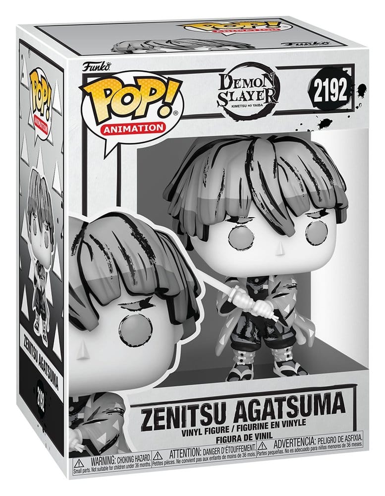 Demon Slayer: Kimetsu no Yaiba POP! Animation Vinyl Figures Zenitsu(Sumi-Ink) 9 cm - MangaShop.ro