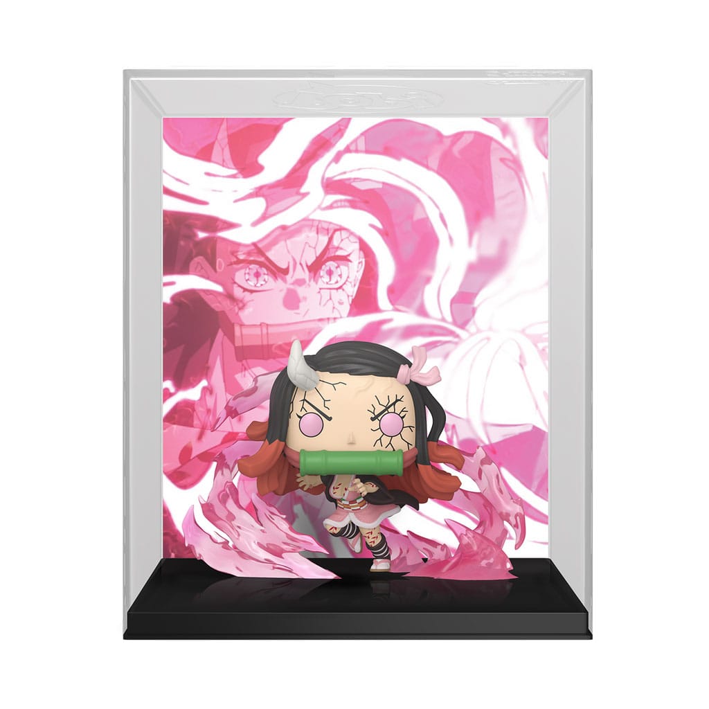 Demon Slayer: Kimetsu no Yaiba POP! Animation Cover Vinyl Figure Nezuko 9 cm - MangaShop.ro
