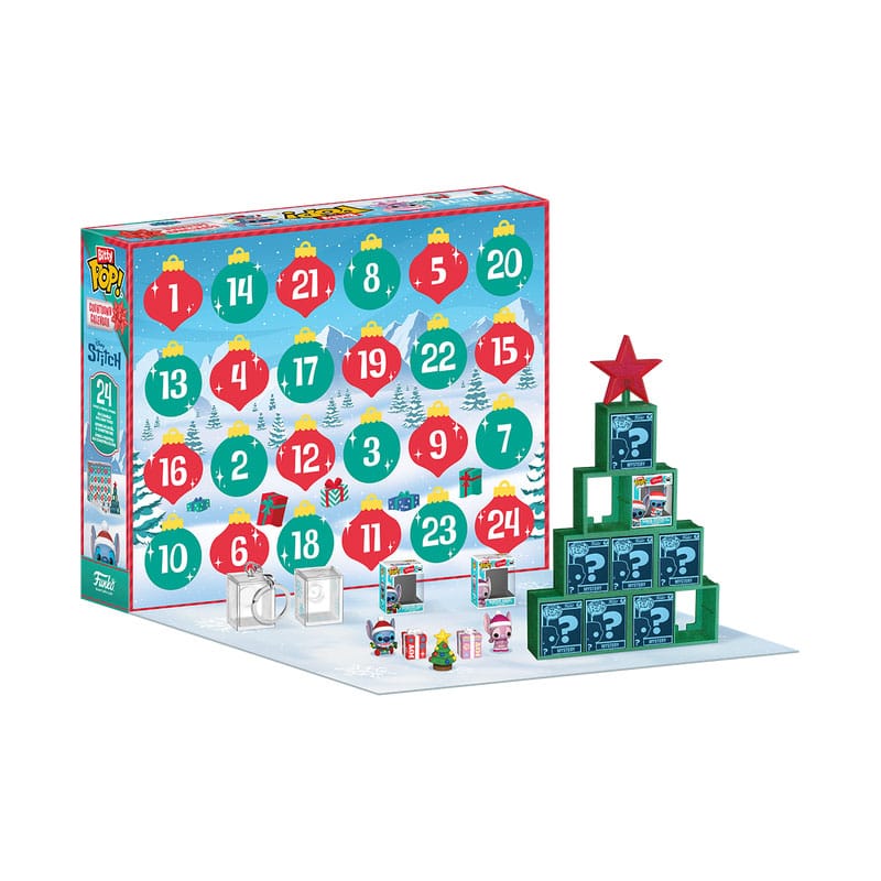 Disney Pocket POP! 13 Day Advent Calendar Countdown Stitch Holiday - MangaShop.ro