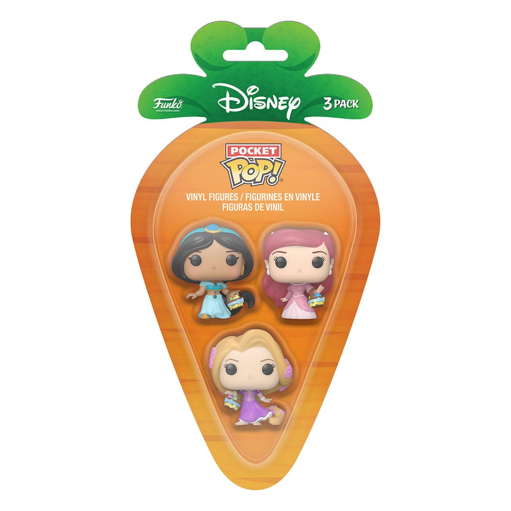 Disney Pocket POP! Vinyl Figure 3-Pack Disney Princess R/A/J 4 cm - MangaShop.ro