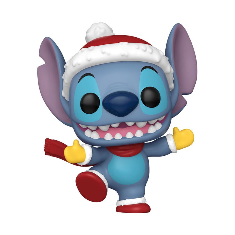 Disney POP! Vinyl Figure Holiday Stitch w/Hat 9 cm - MangaShop.ro