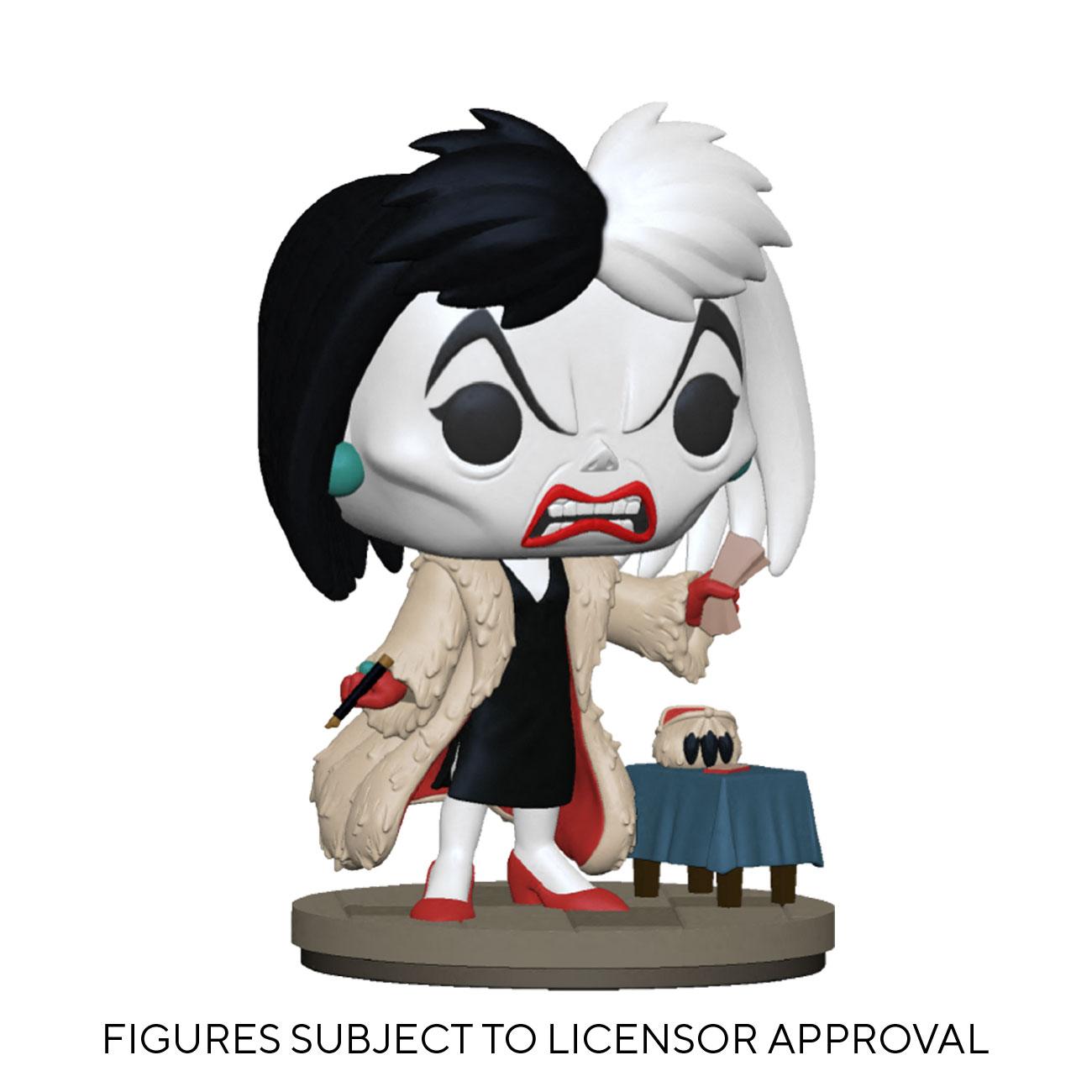 Disney: Villains POP! Disney Vinyl Figure Cruella de Vil 9 cm - MangaShop.ro