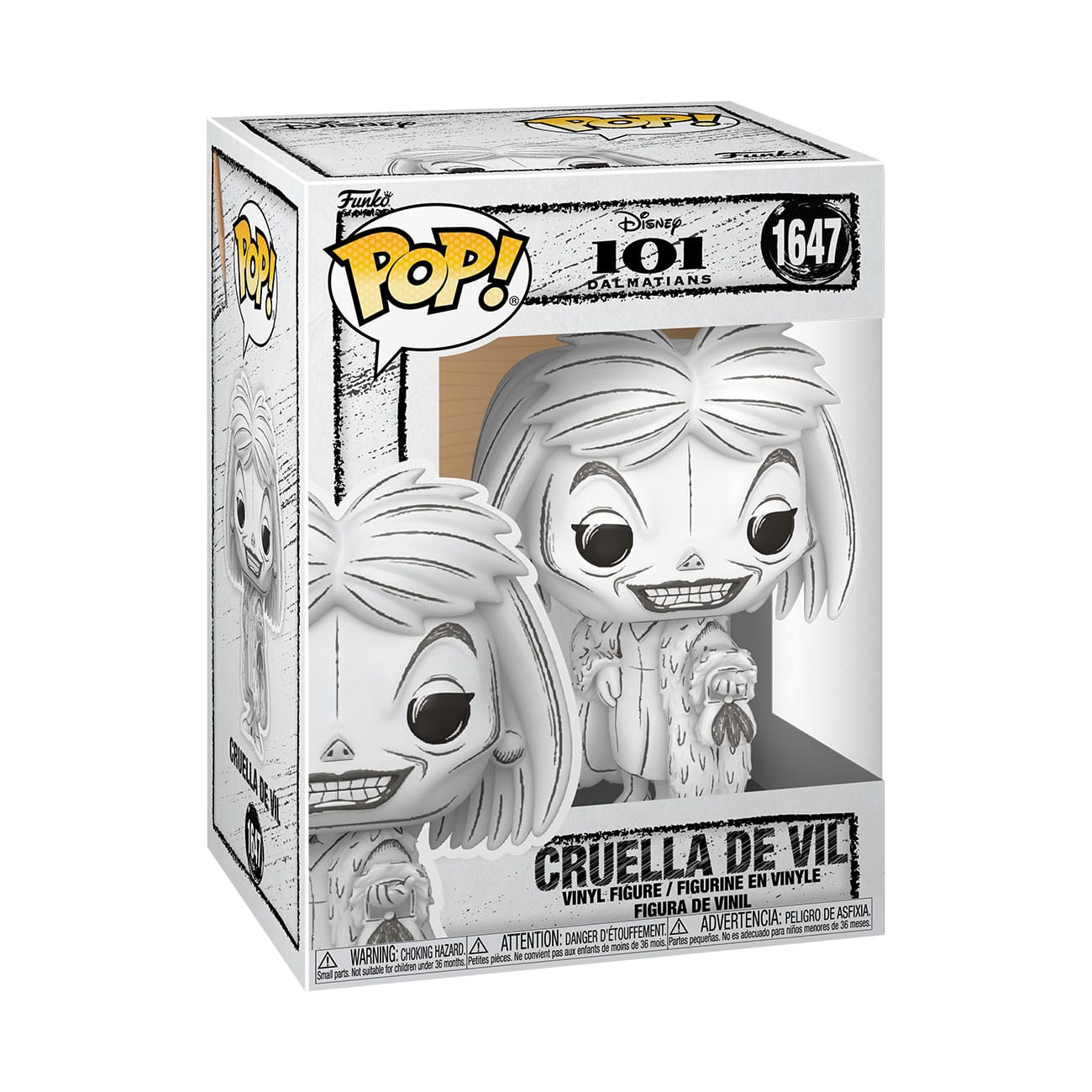 Disney POP! Vinyl Figure Sketched- Cruella De Vil 9 cm - MangaShop.ro