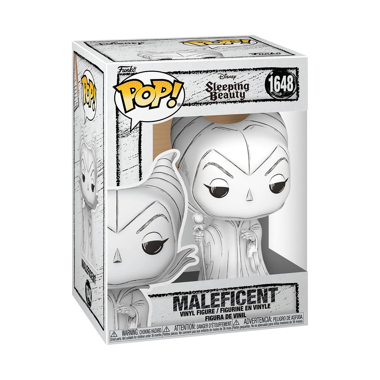 Disney POP! Vinyl Figure Sketched- Maleficent 9 cm - MangaShop.ro