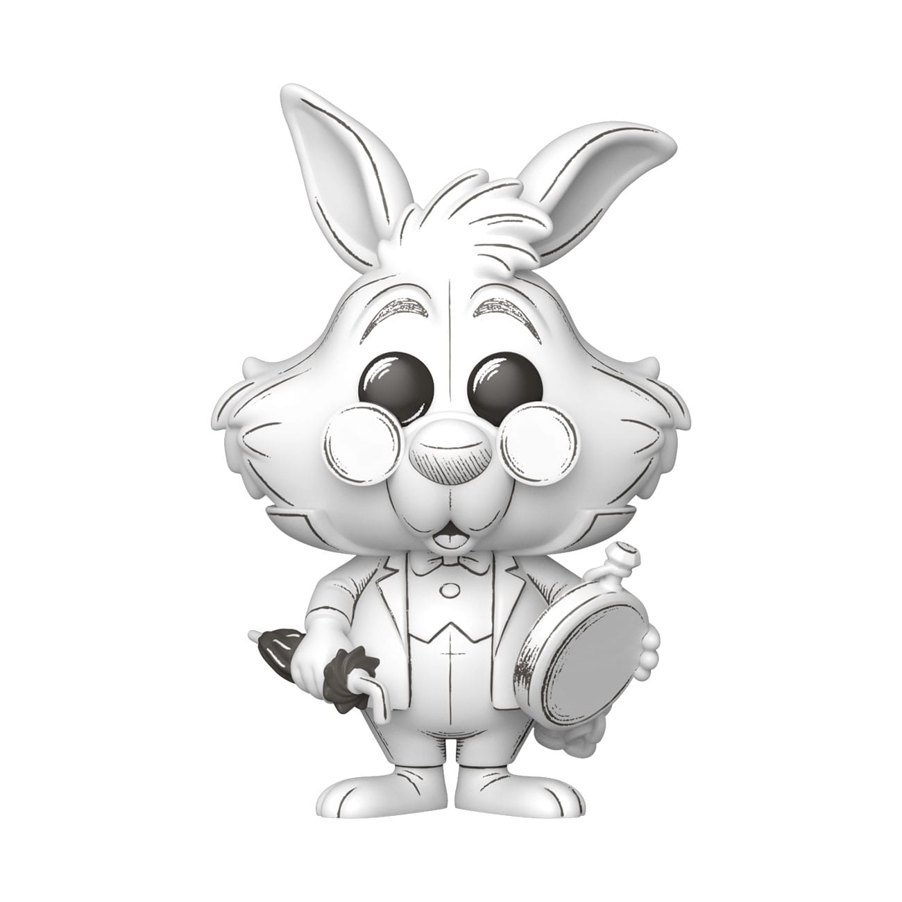 Disney POP! Vinyl Figure Sketched- White Rabbit 9 cm - MangaShop.ro