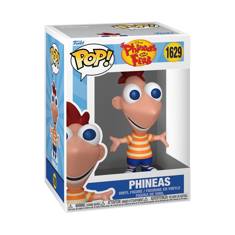 Phineas and Ferb POP! Disney Vinyl Figure Phineas 9 cm - MangaShop.ro