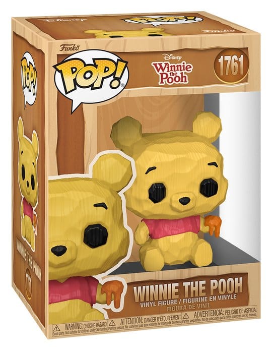 Winnie the Pooh POP! Animation Vinyl Figure Pooh (Whittled) 9 cm - MangaShop.ro