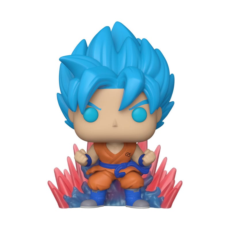 Dragon Ball Super POP! Animation Vinyl Figure SSGSS Goku (Kaio-Ken Times Twenty)(GW) 9 cm - MangaShop.ro