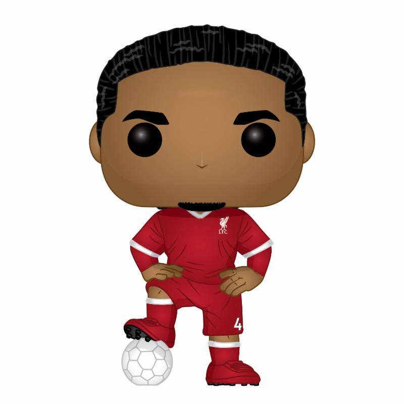 POP! Football Vinyl Figure Virgil van Dijk (LFC) 9 cm - MangaShop.ro