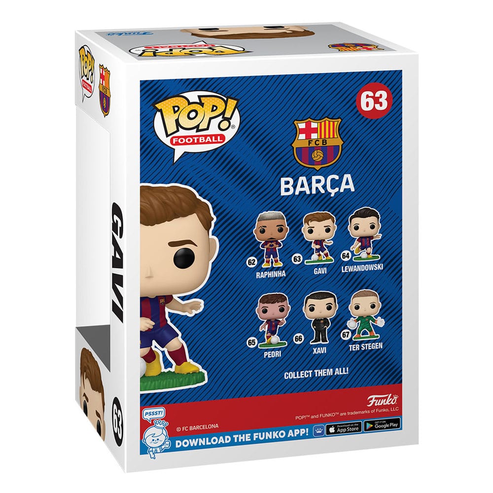 EFL POP! Football Vinyl Figure Barcelona - Gavi 9 cm - MangaShop.ro