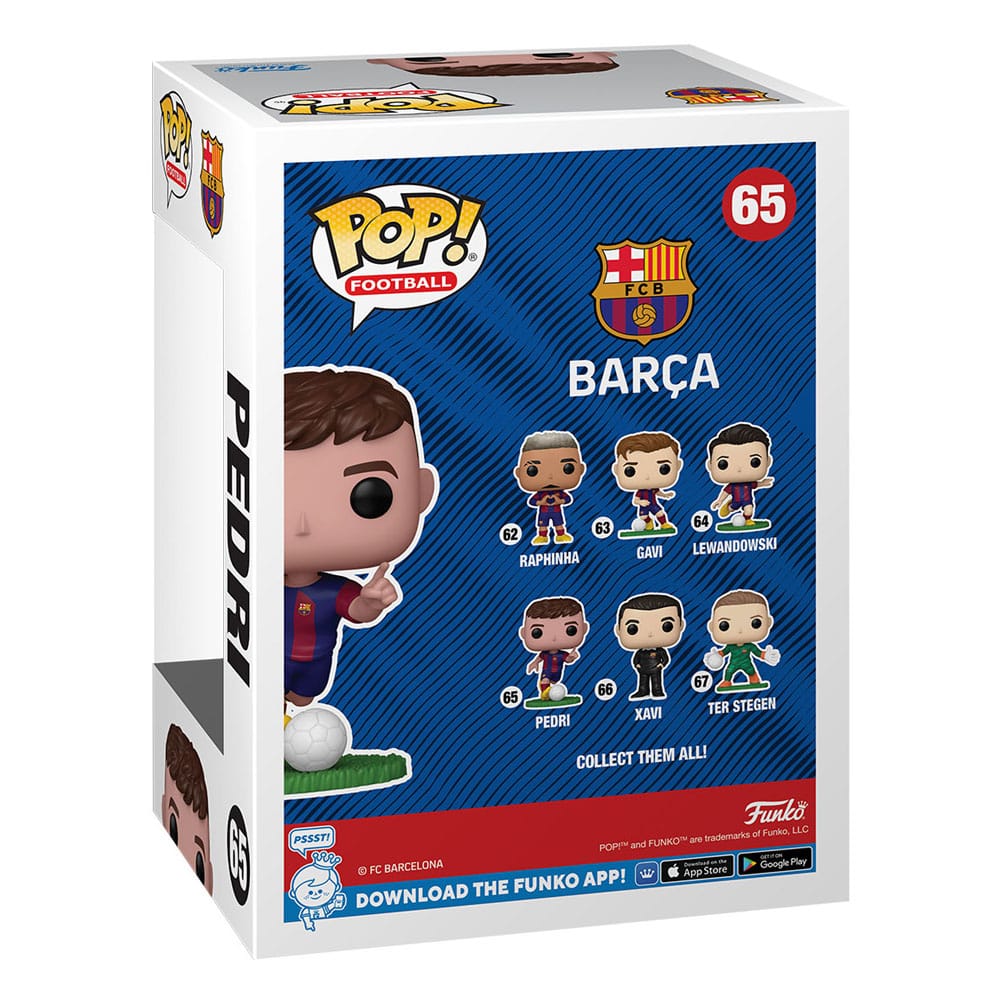 EFL POP! Football Vinyl Figure Barcelona - Pedri 9 cm - MangaShop.ro