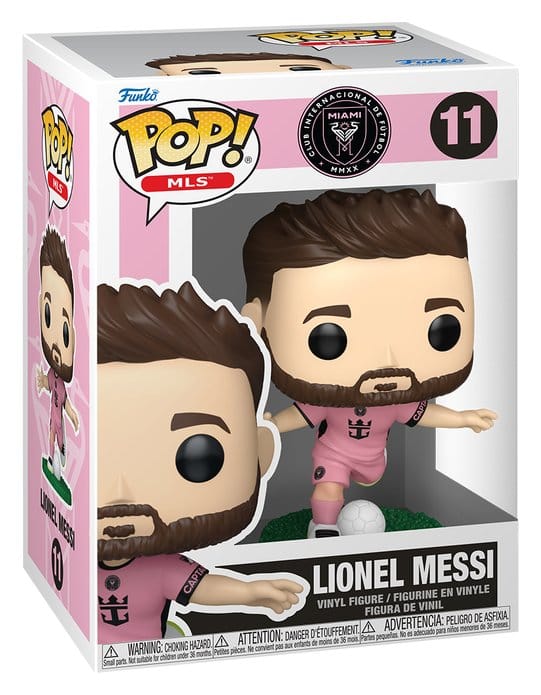 EFL POP! MLS Vinyl Figure Inter Miami CF - Lionel Messi (Pink) 9 cm - MangaShop.ro