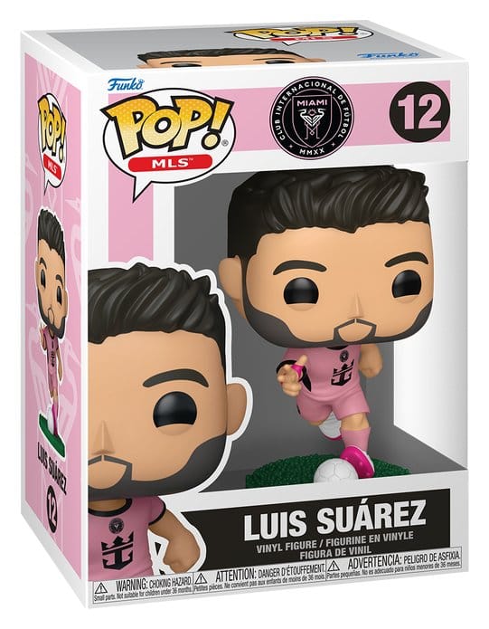 EFL POP! MLS Vinyl Figure Inter Miami CF - Luis Suarez (Pink) 9 cm - MangaShop.ro