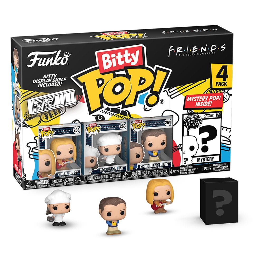 Friends Bitty POP! Vinyl Figure 4-Pack Phoebe 2,5 cm - MangaShop.ro
