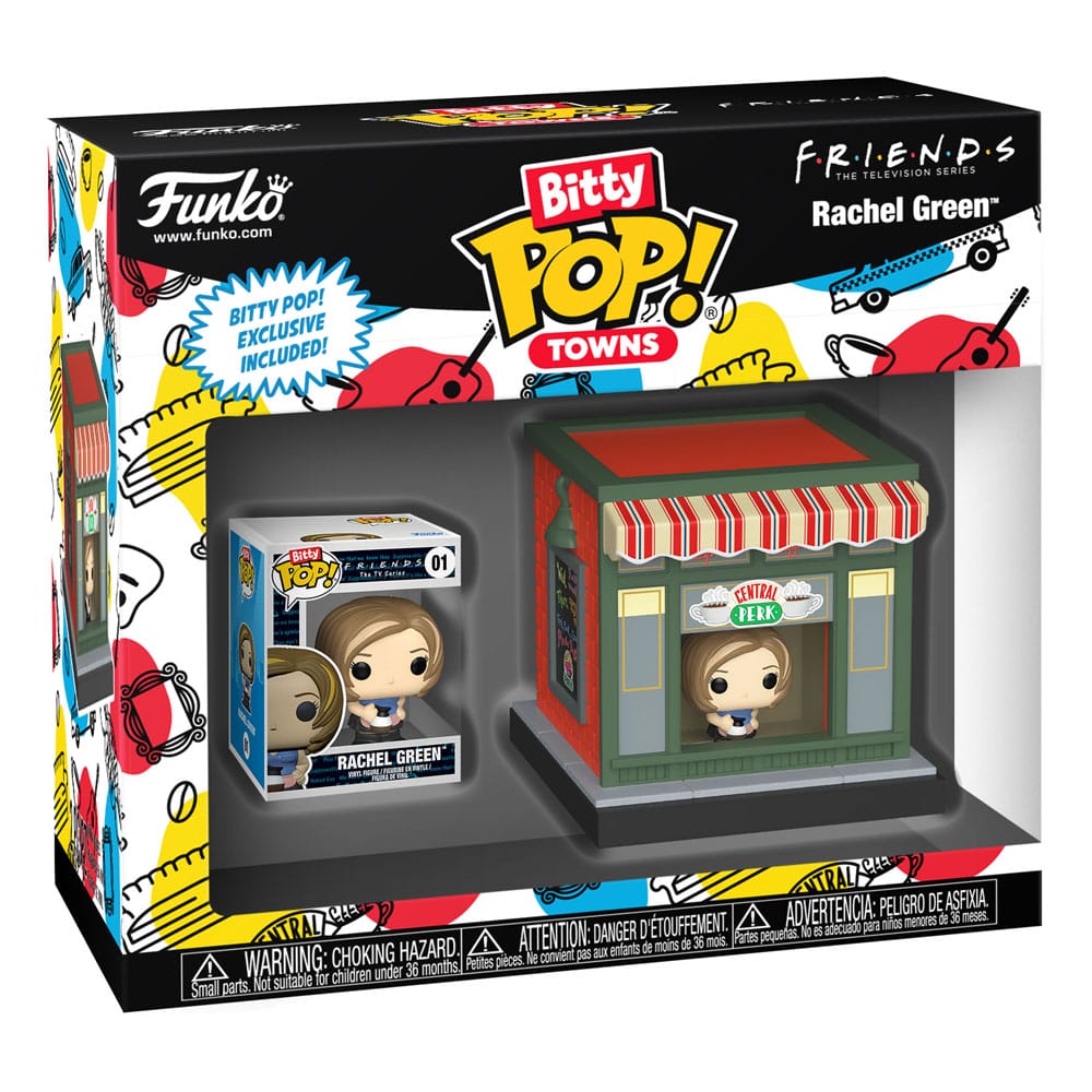 Friends Bitty POP! Town Vinyl Figure Rachel at Central Perks 2,5 cm - MangaShop.ro