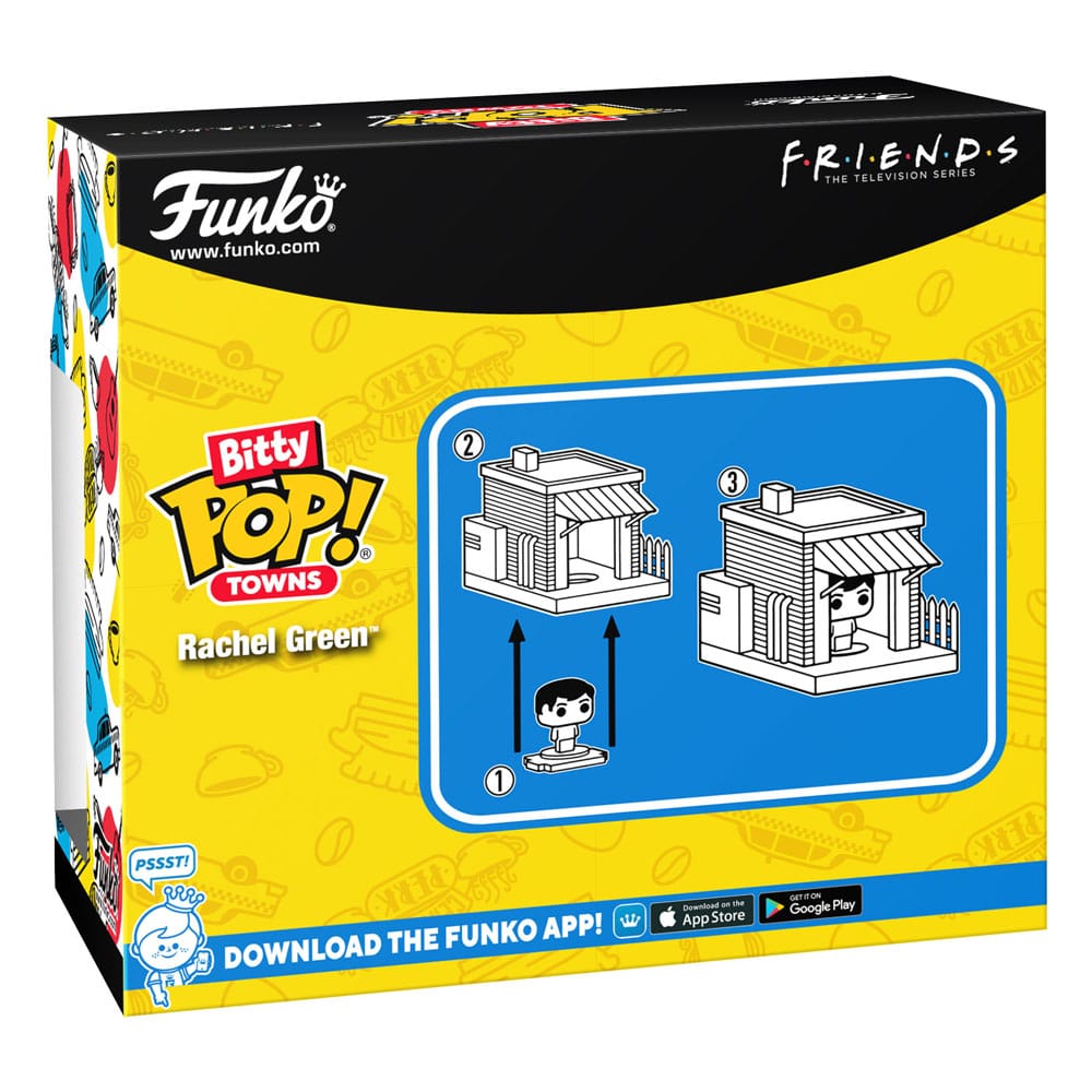 Friends Bitty POP! Town Vinyl Figure Rachel at Central Perks 2,5 cm - MangaShop.ro