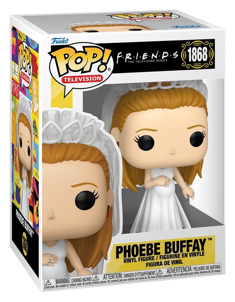 Friends POP! TV Vinyl Figure Phoebe Buffay (Wedding Dress) 9 cm - MangaShop.ro