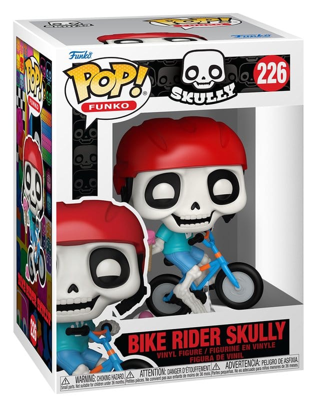 Funko Legacy POP! Icons Vinyl Figure Bike Rider Skully 9 cm - MangaShop.ro