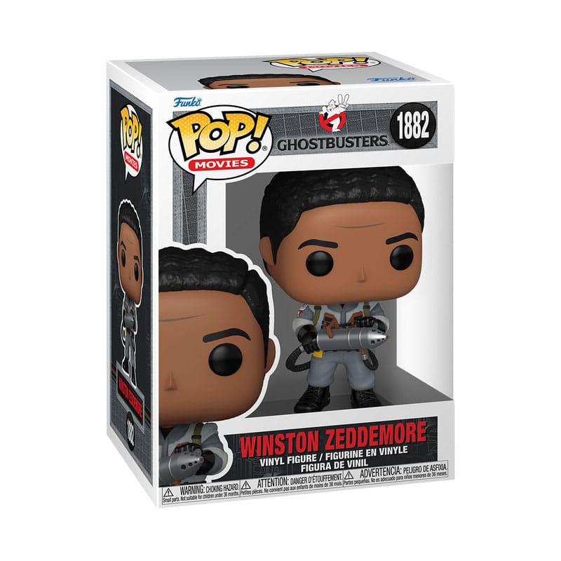 Ghostbusters II POP! Movies Vinyl Figures Winston Zeddemore 9 cm - MangaShop.ro