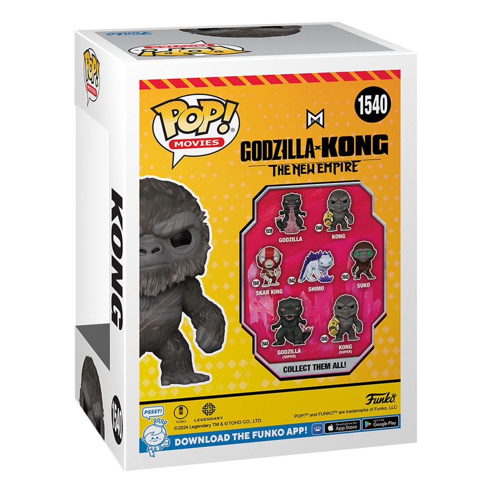 Godzilla vs. Kong 2 POP! Movies Vinyl Figure Kong 9 cm - MangaShop.ro