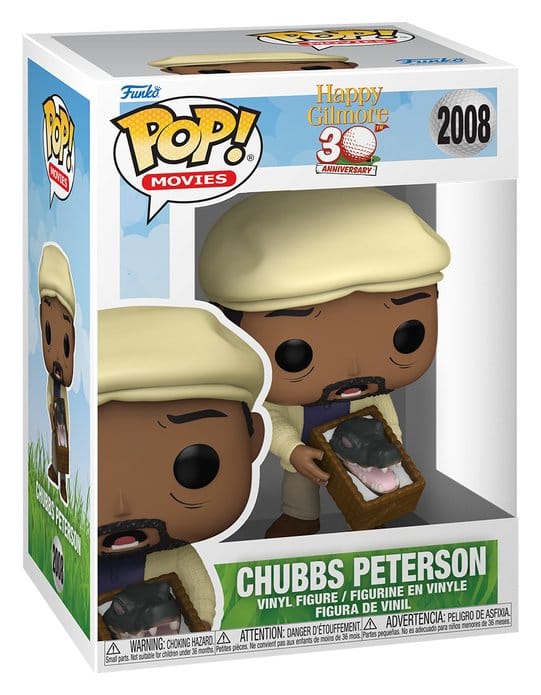 Happy Gilmore 2 POP! Movies Vinyl Figure Chubbs Peterson 9 cm - MangaShop.ro