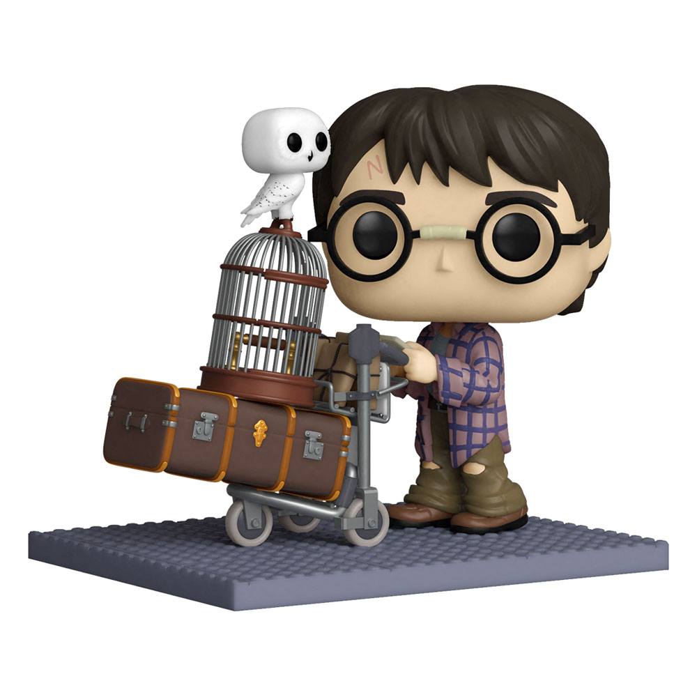 Harry Potter POP! Deluxe Vinyl Figure Harry Pushing Trolley 9 cm - MangaShop.ro