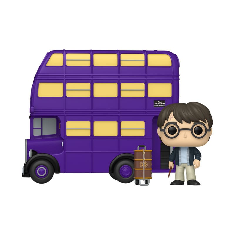 Harry Potter POP! Rides Super Deluxe Vinyl Figure Knight Bus 15 cm - MangaShop.ro