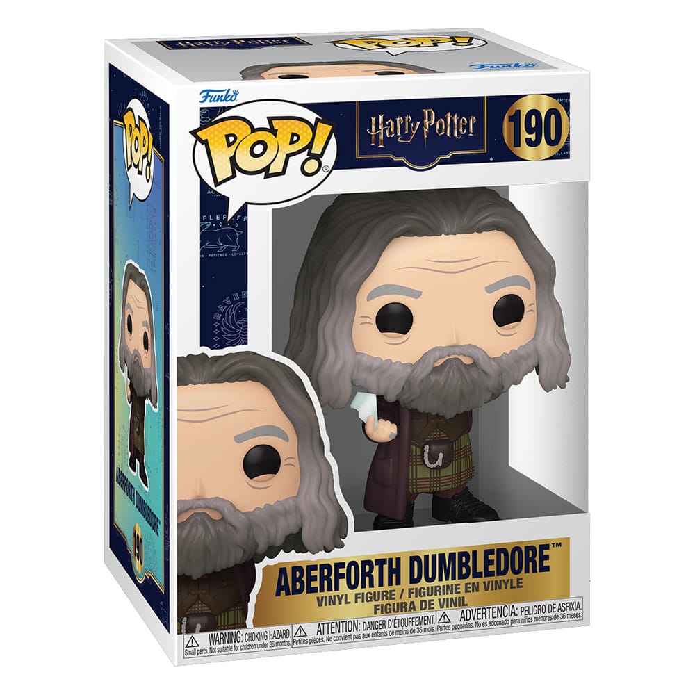 Harry Potter POP! Movies Vinyl Figure Aberforth Dumbledore with Mirror Shard 9 cm - MangaShop.ro