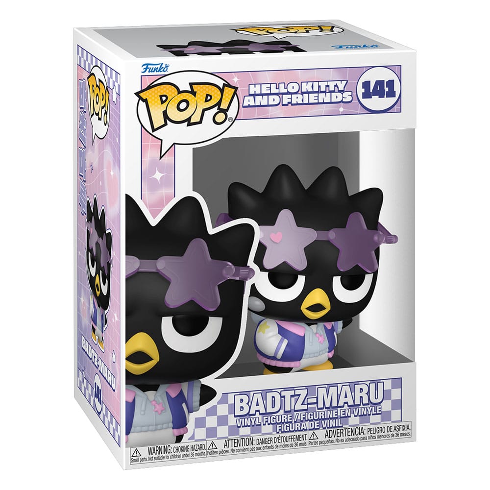 Hello Kitty and Friends POP! Animation Vinyl Figure Badtz-Maru (K-Pop Outfit) 9 cm - MangaShop.ro