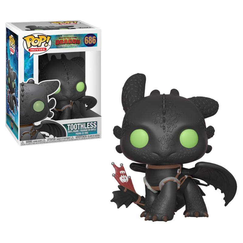 How to Train Your Dragon 3 POP! Vinyl Figure Toothless 9 cm - MangaShop.ro