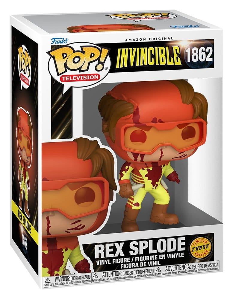 Invincible 2 POP! Vinyl Figures Rex Splode with Chase 9 cm Assortment (6) - MangaShop.ro