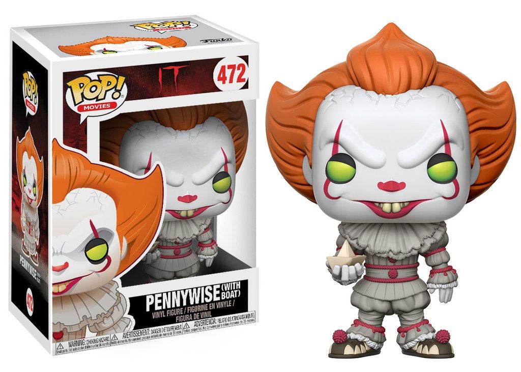 It POP! Movies Vinyl Figure Pennywise (with Boat) 9 cm - MangaShop.ro