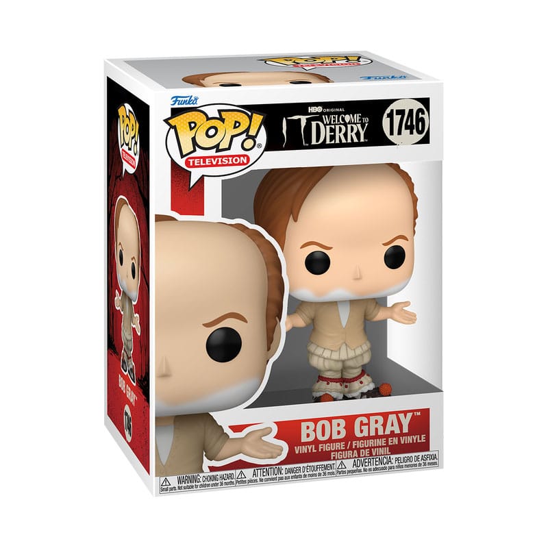 It-Welcome to Derry POP! Plus Vinyl Figure Bob Gray 9 cm - MangaShop.ro