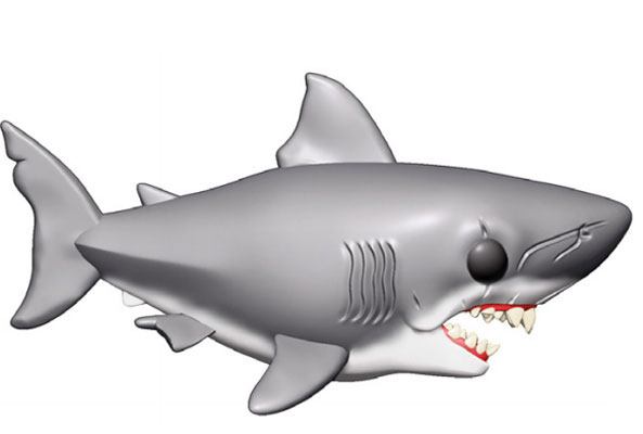 Jaws Oversized POP! Movies Vinyl Figure Jaws 15 cm - MangaShop.ro