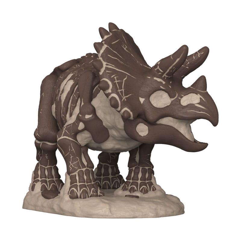 Jurassic Park Fossil POP! Movies Vinyl Figure Triceratops 9 cm - MangaShop.ro